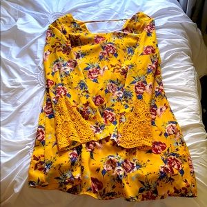 Floral print dress